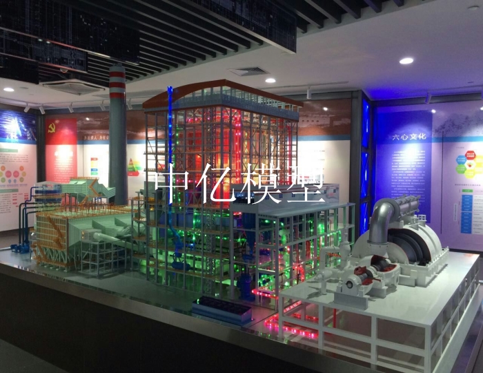 1000MW火力發(fā)電廠動態(tài)演示仿真模型
